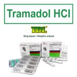 Tramadol HCL 50mg capsules are opioid-based pain relief medication for moderate to severe pain.